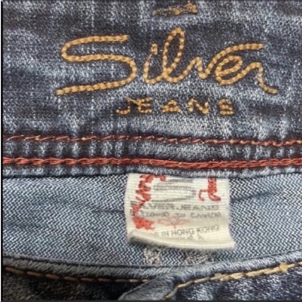 Silver Jeans Dark Blue Bootcut Women Jeans 28x29 - Picture 6 of 11